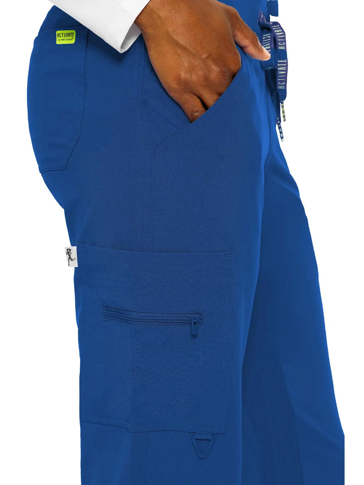 Activate - Women's Transformer Knit Waistband Drawstring Scrub Pant
