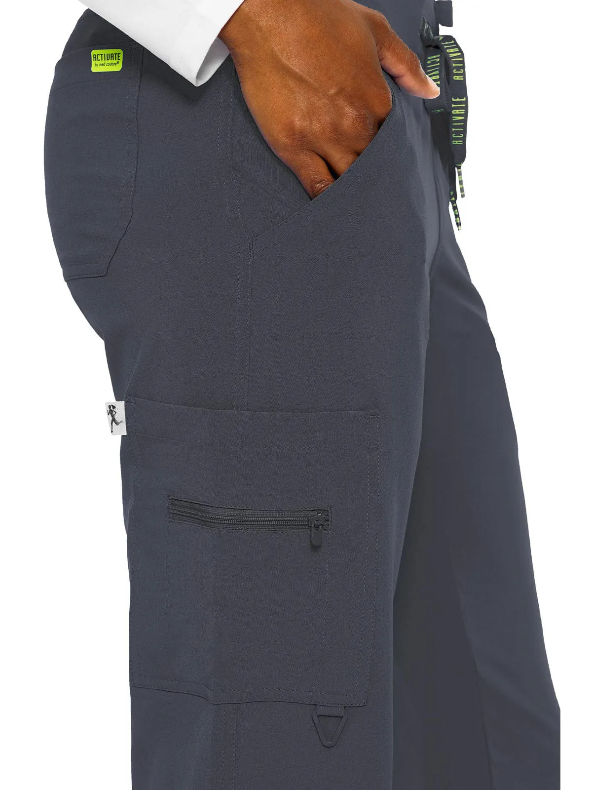Activate - Women's Transformer Knit Waistband Drawstring Scrub Pant