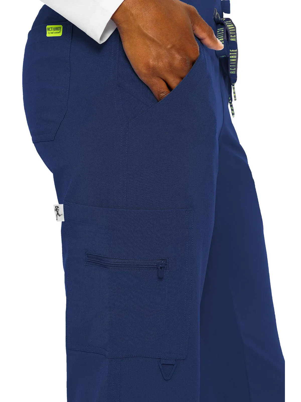 Activate - Women's Transformer Knit Waistband Drawstring Scrub Pant