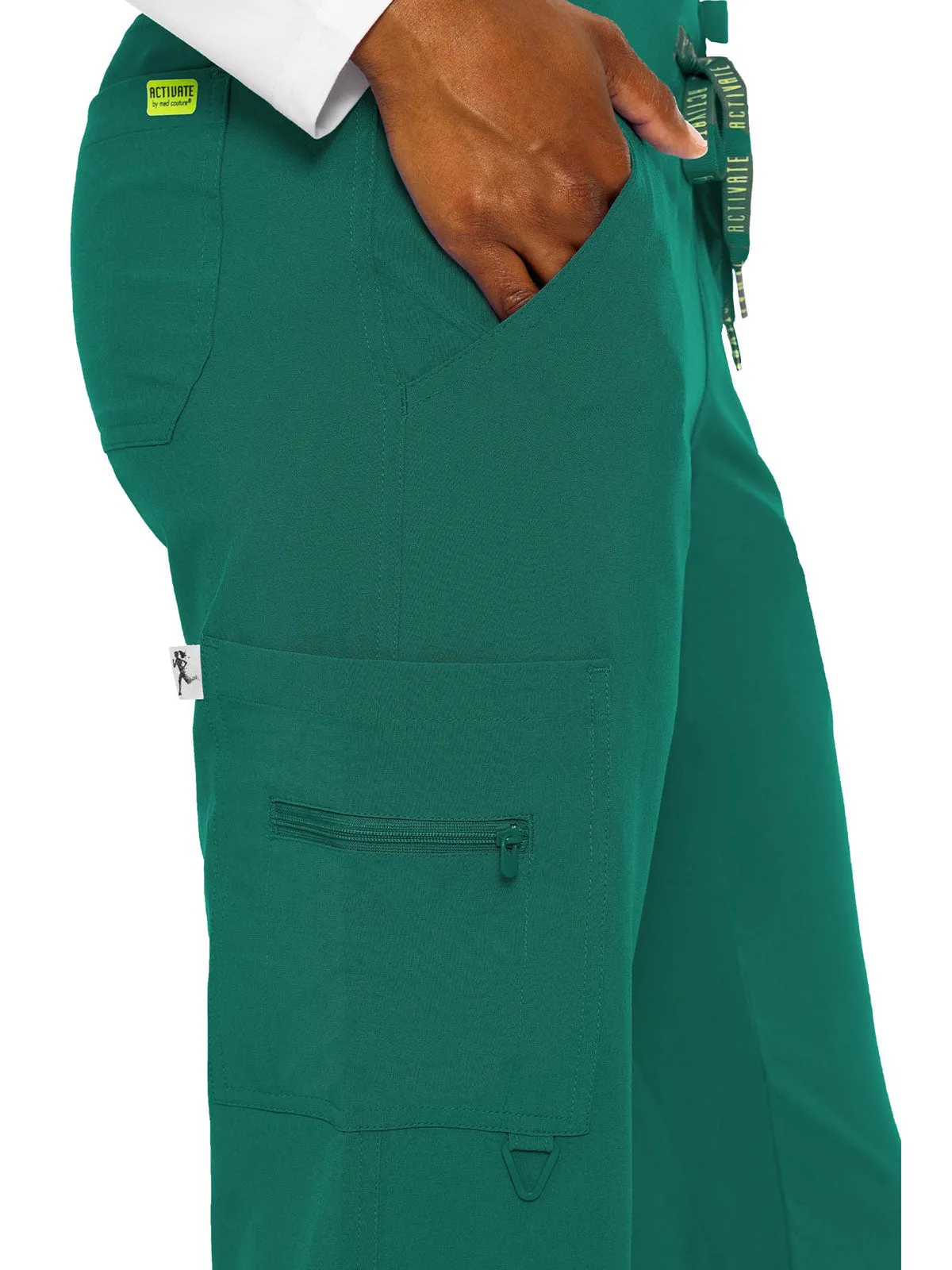Activate - Women's Transformer Knit Waistband Drawstring Scrub Pant