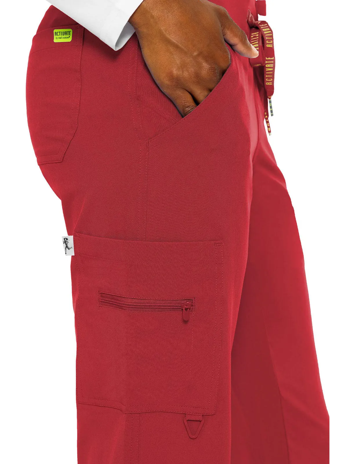 Activate - Women's Transformer Knit Waistband Drawstring Scrub Pant