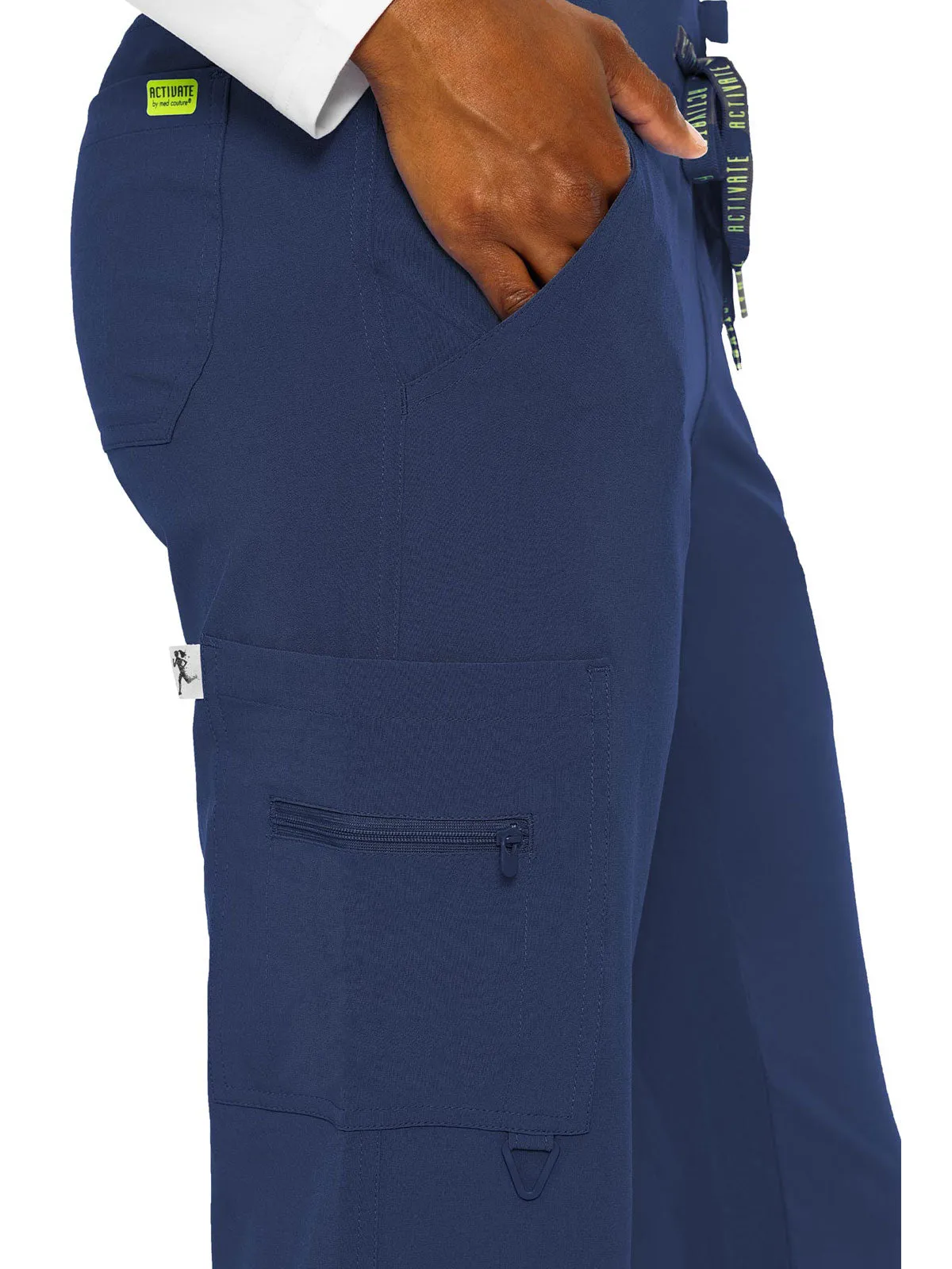 Activate - Women's Transformer Knit Waistband Drawstring Scrub Pant