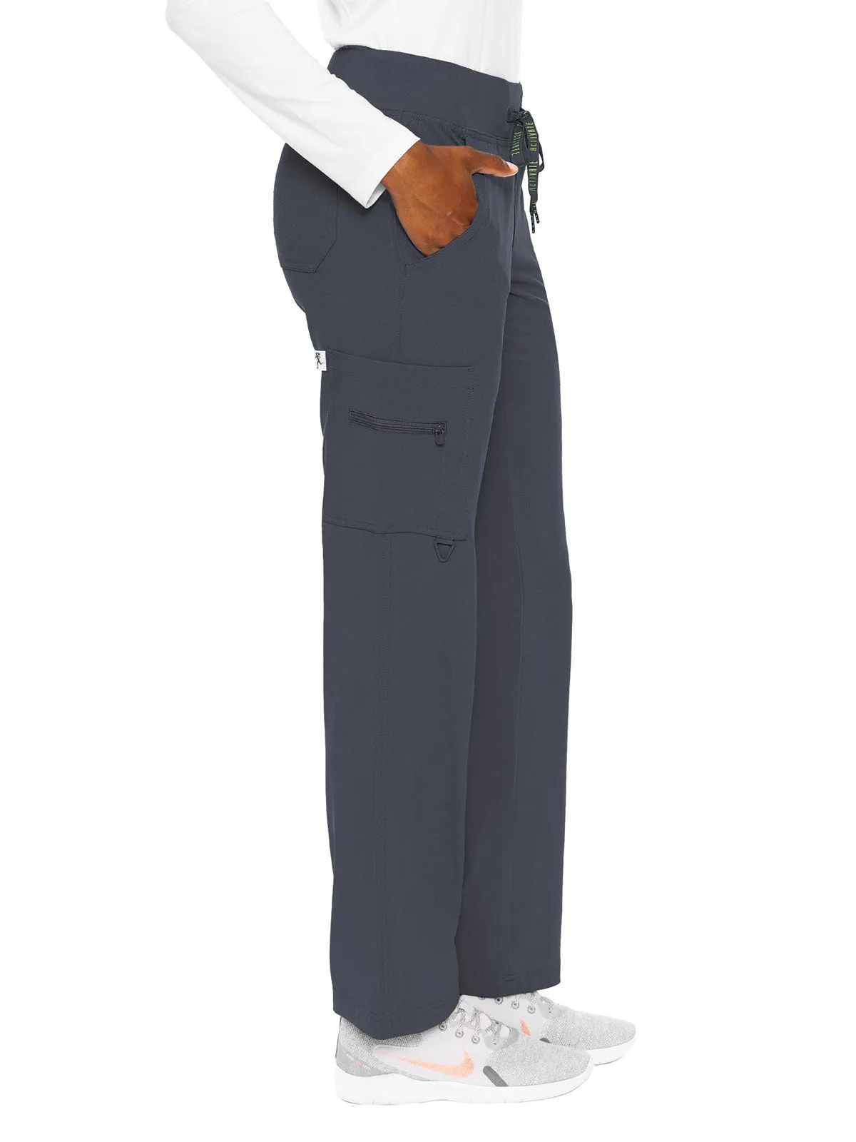Activate - Women's Transformer Knit Waistband Drawstring Scrub Pant
