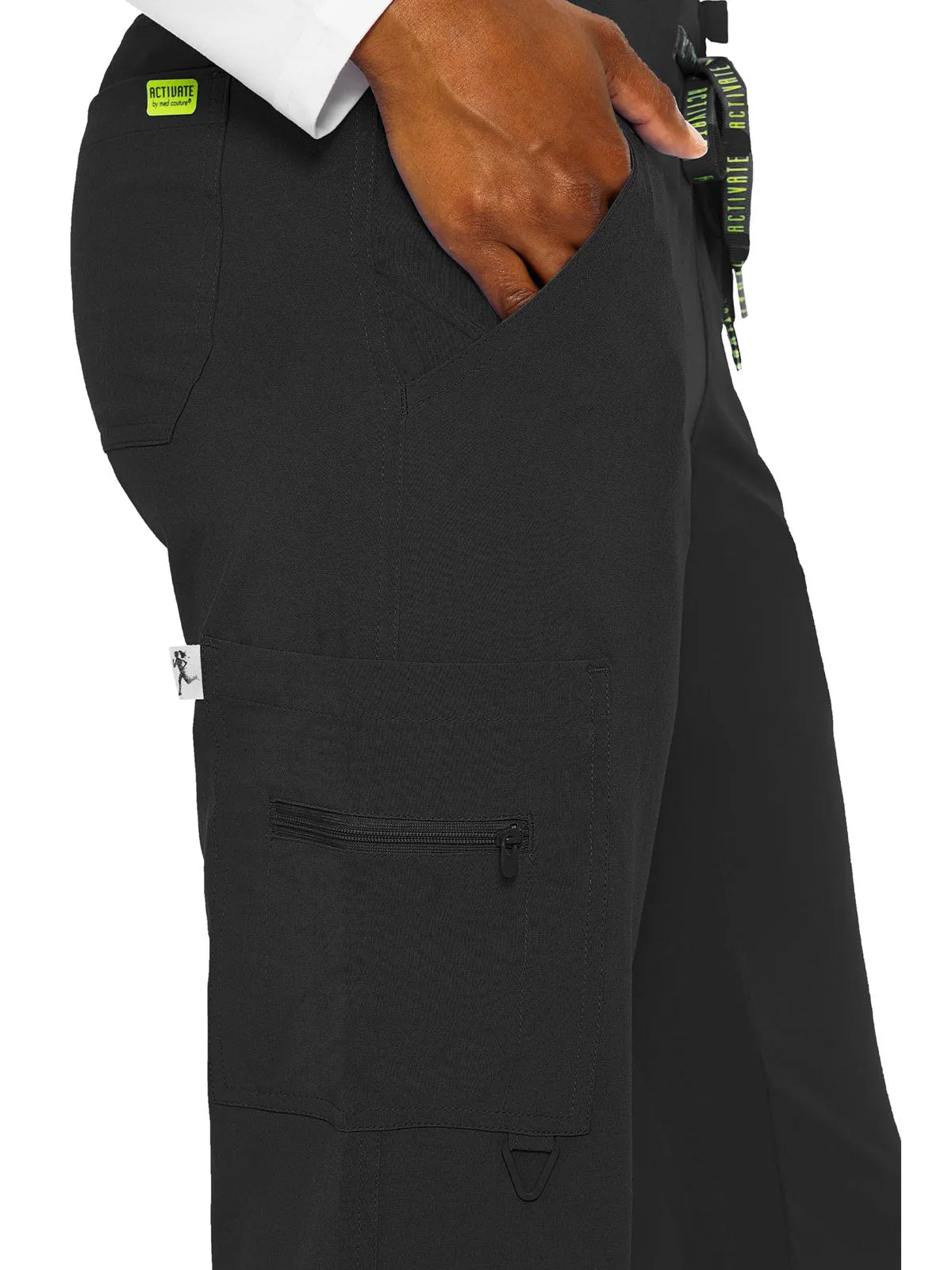 Activate - Women's Transformer Knit Waistband Drawstring Scrub Pant