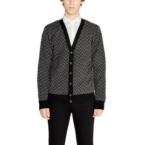 Antony Morato Black Mohair Cardigan