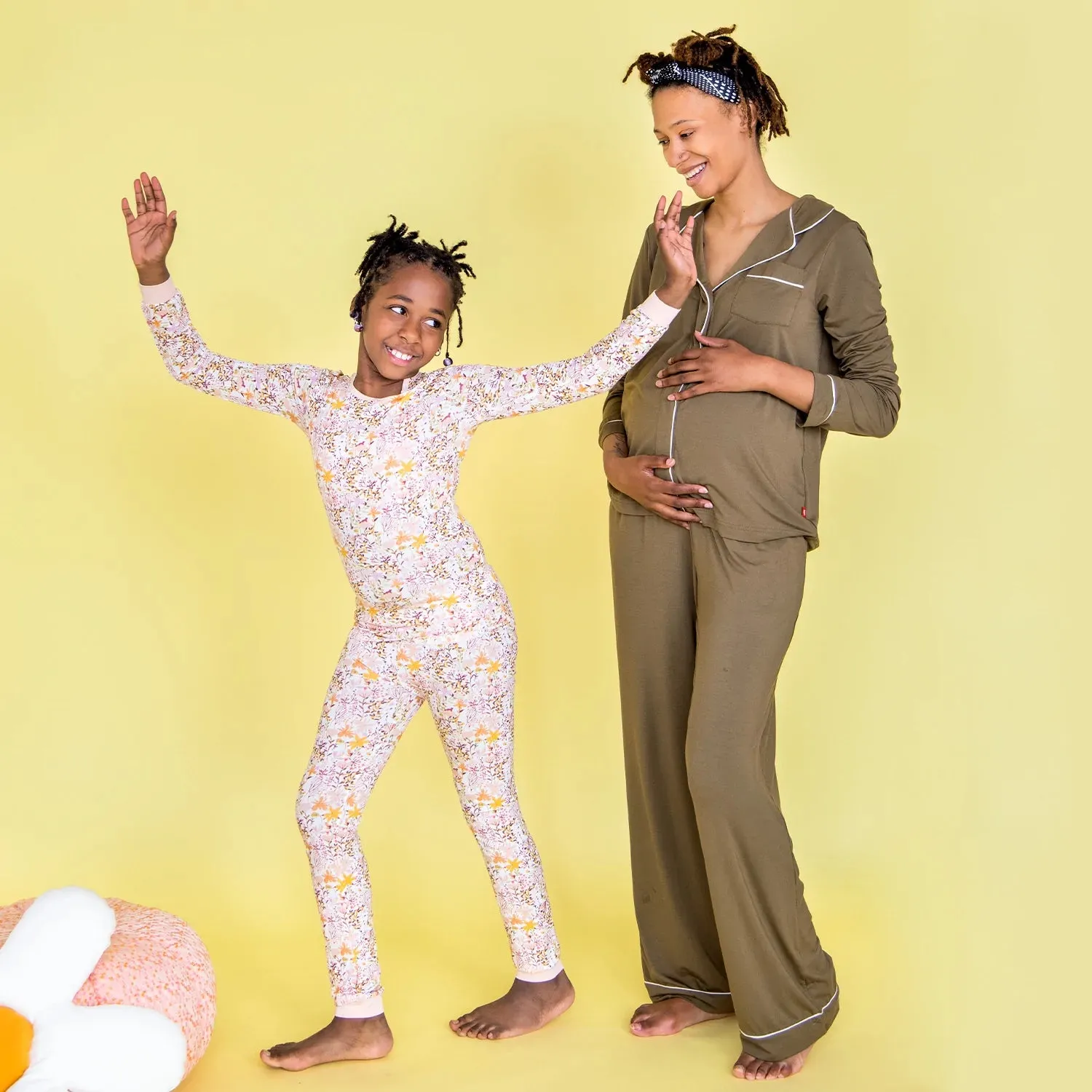 as the leaves turn modal magnetic 2 pc toddler pajama set