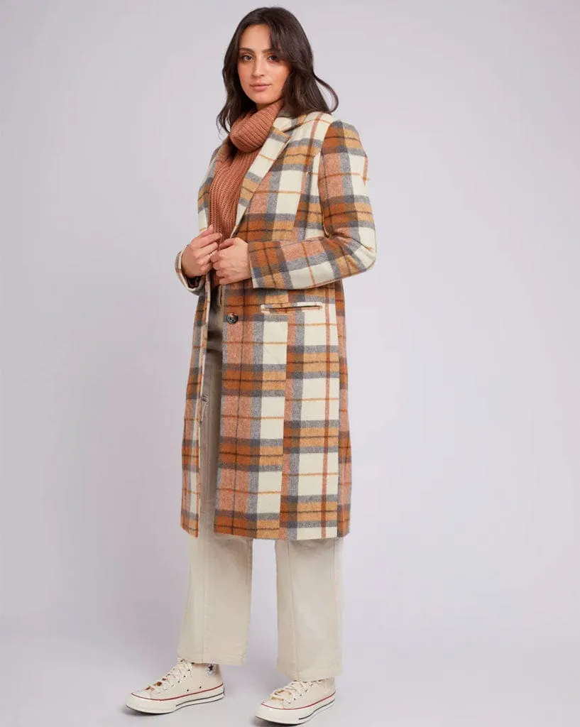 Ashton Check Coat