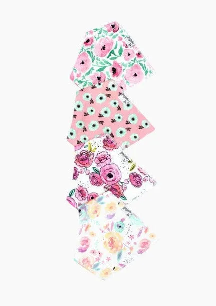 Baby Bandana Bibs by Copper Pearl Set of 4