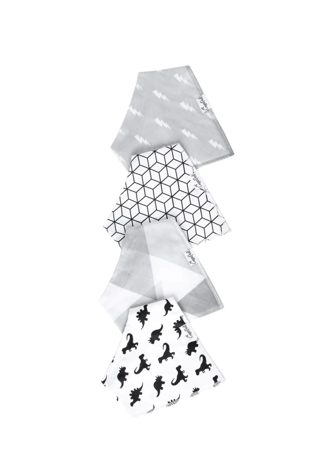 Baby Bandana Bibs by Copper Pearl Set of 4