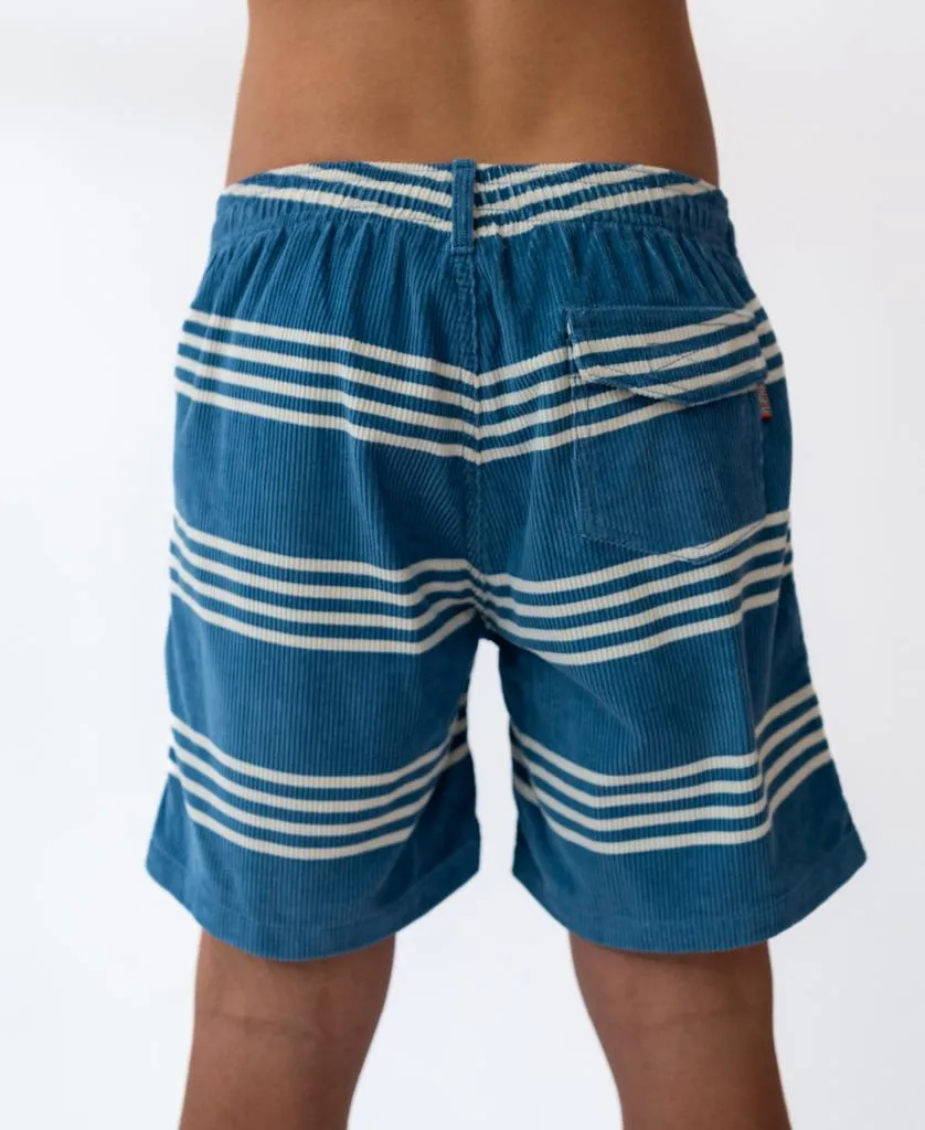 Beach Boy Cord Short | Dusty Blue