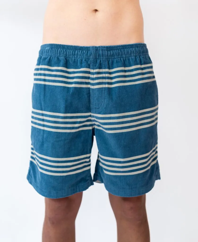 Beach Boy Cord Short | Dusty Blue