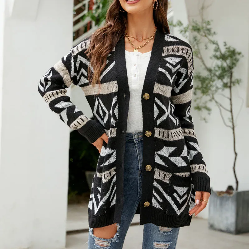 BerryBetty - Casual Vintage Knitted Cardigan