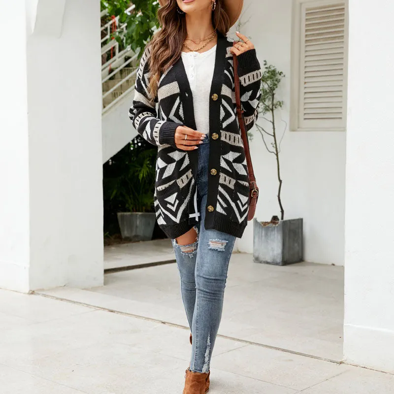 BerryBetty - Casual Vintage Knitted Cardigan