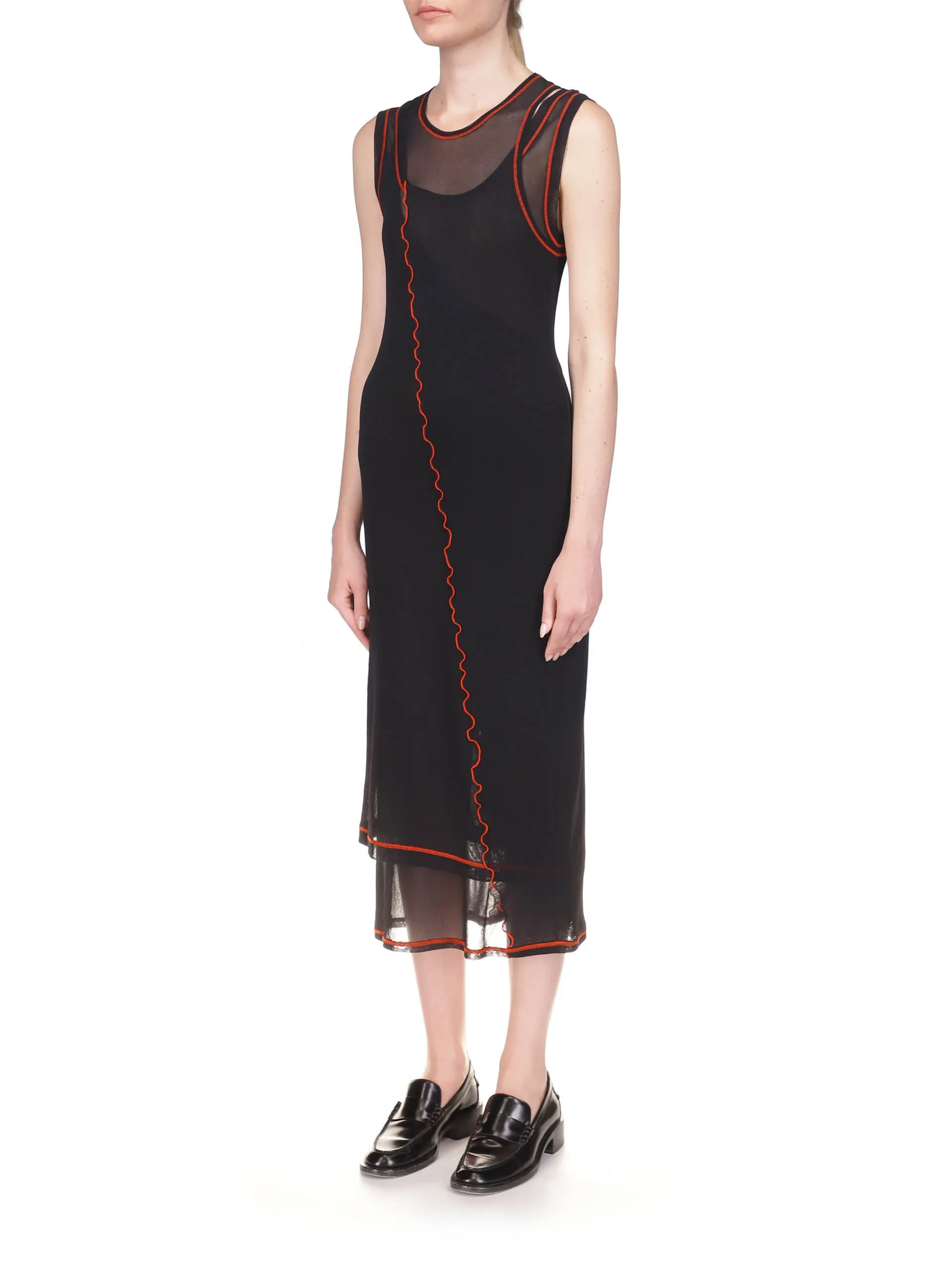 Black layered sheath