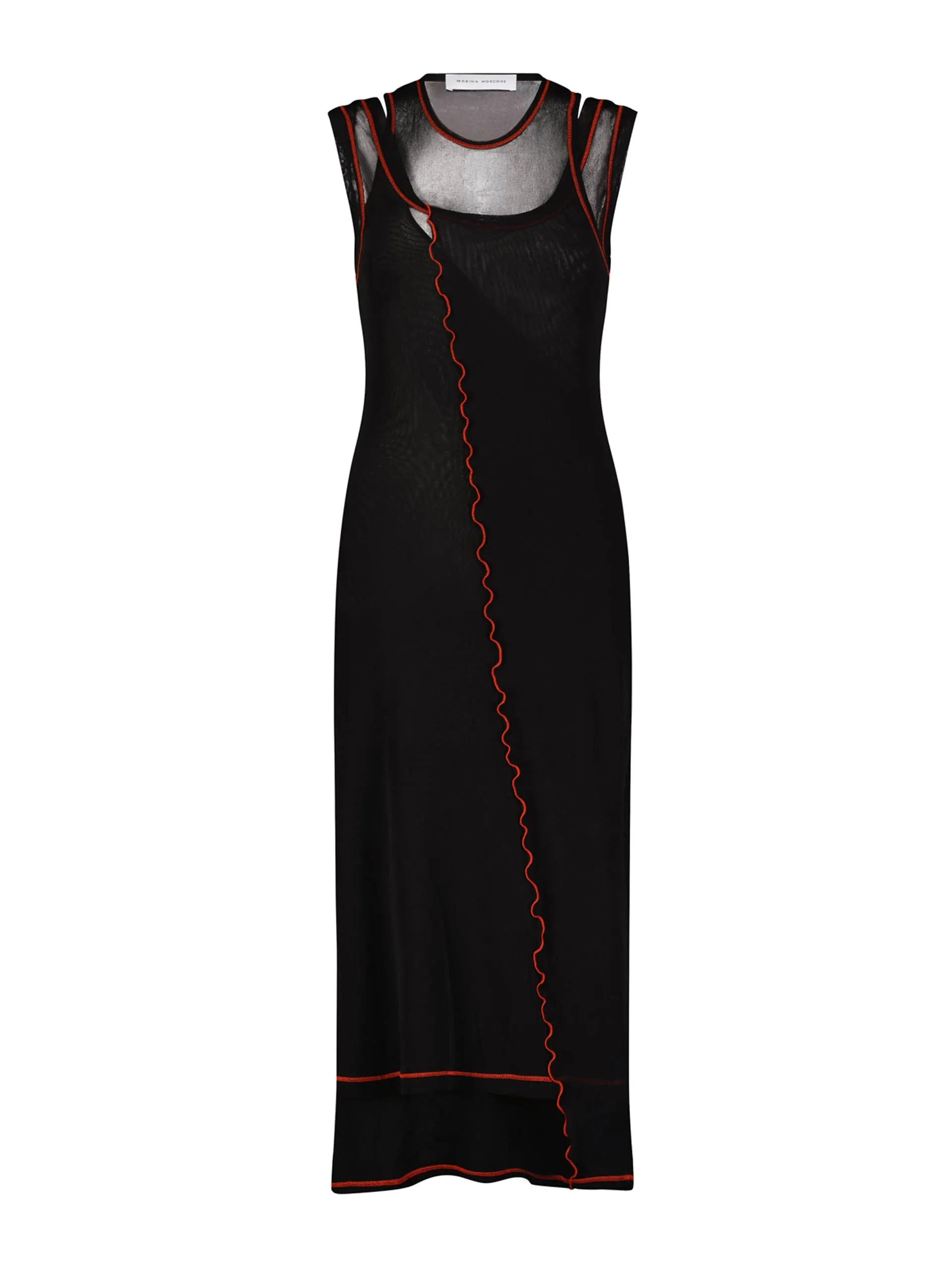 Black layered sheath