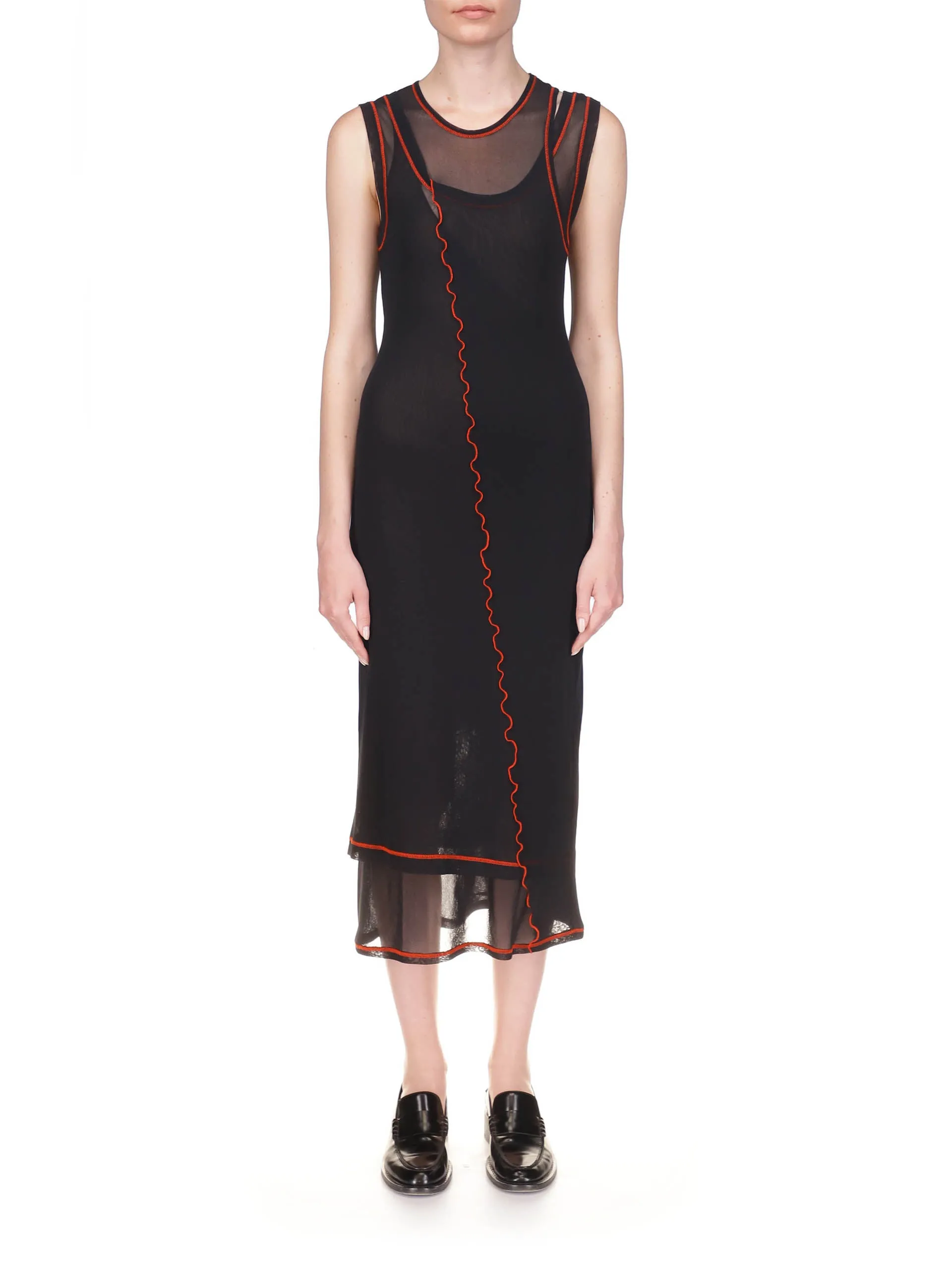 Black layered sheath