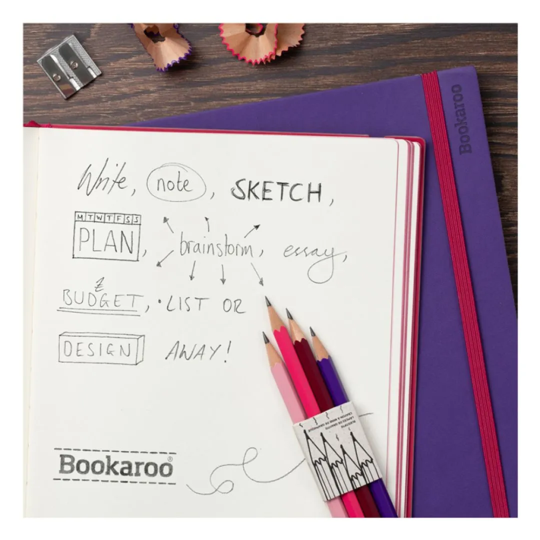 Bookaroo Graphite Pencils Monochrome