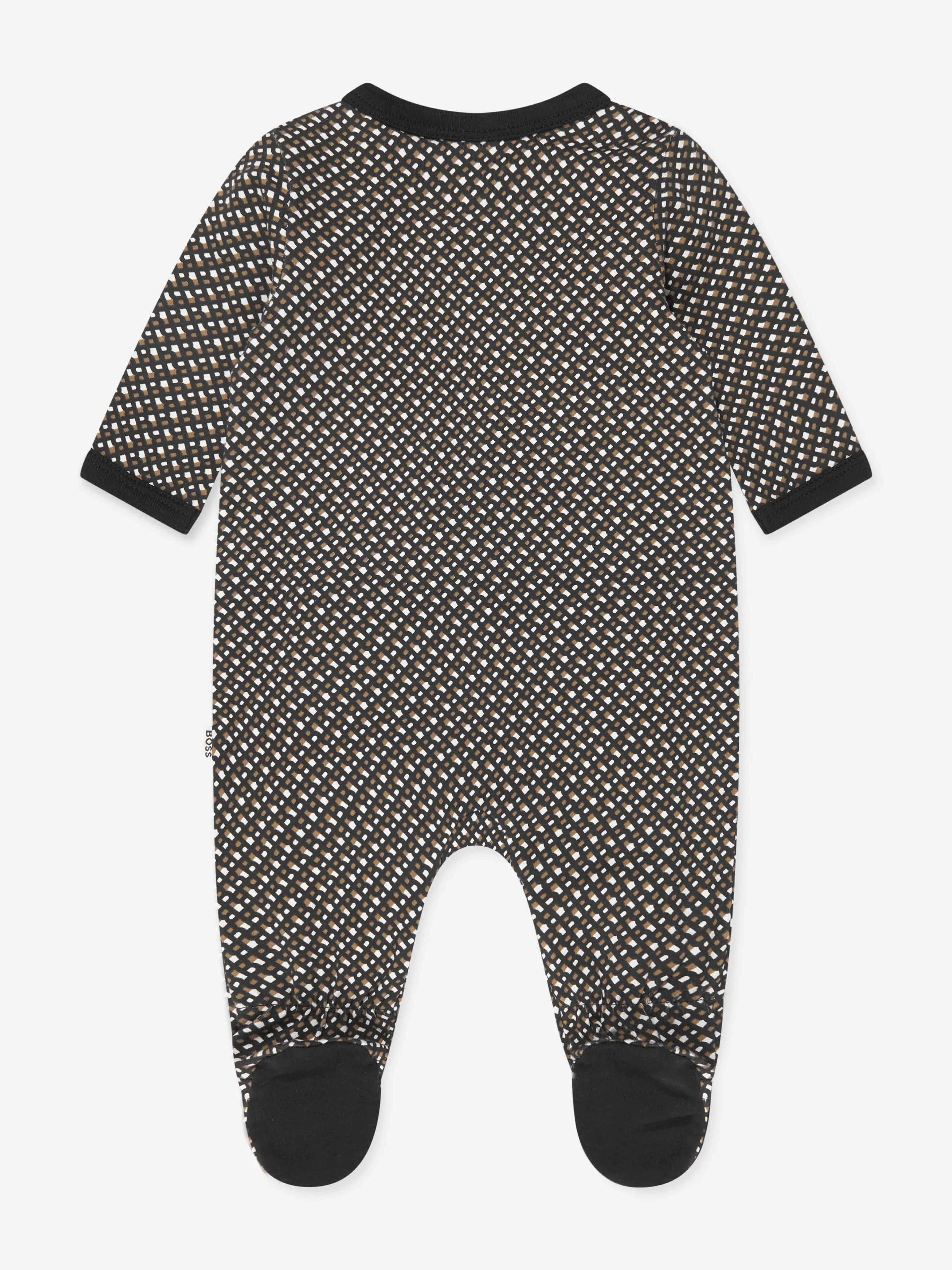 BOSS Baby Babygrow And Hat Gift Set in Black