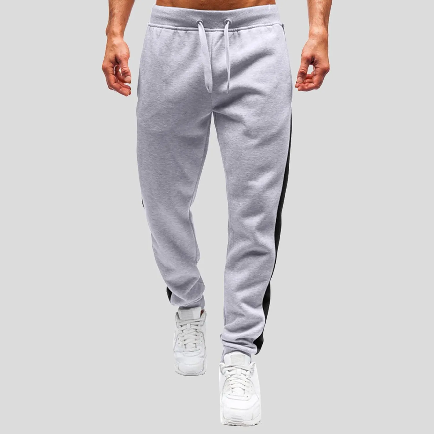 Cargo Pants for Men Big and Tall Pant Mens Cotton Linen Pants Loose Casual Lightweight Elastic Waist Drawstring Beach