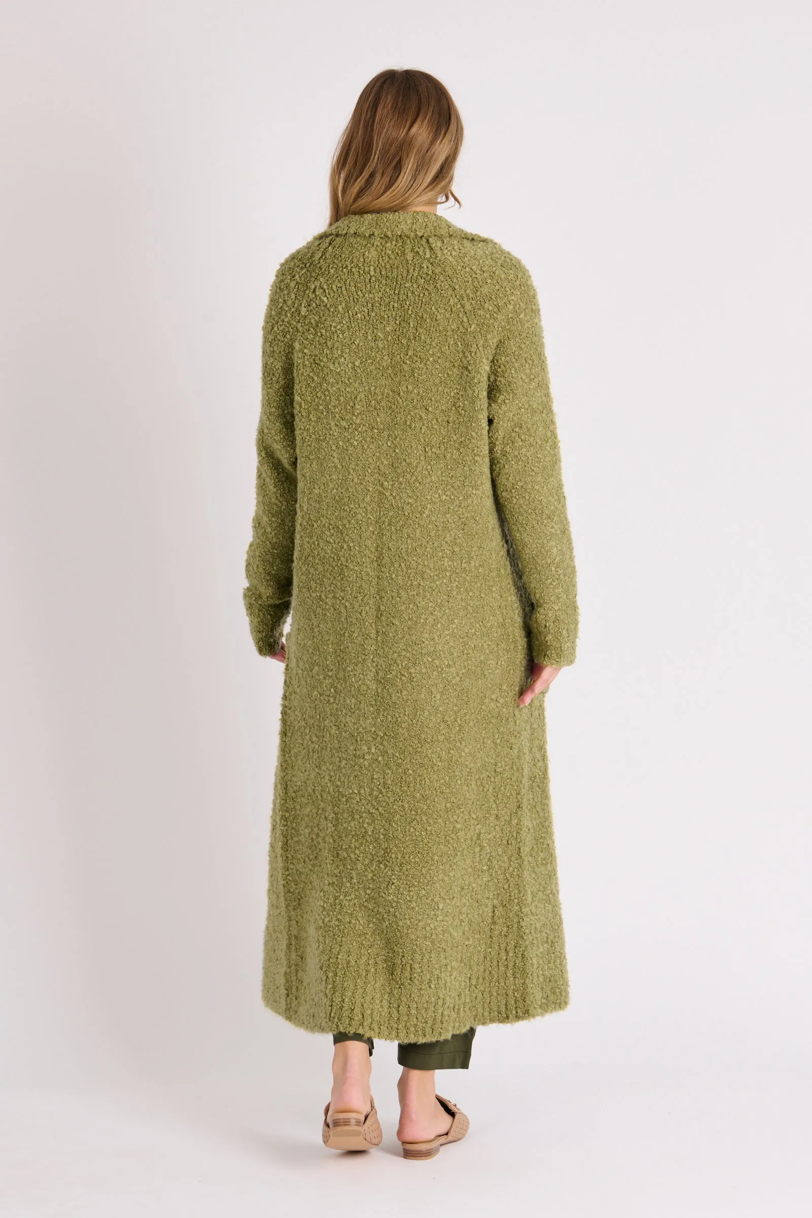 Coatigan - Moss Green