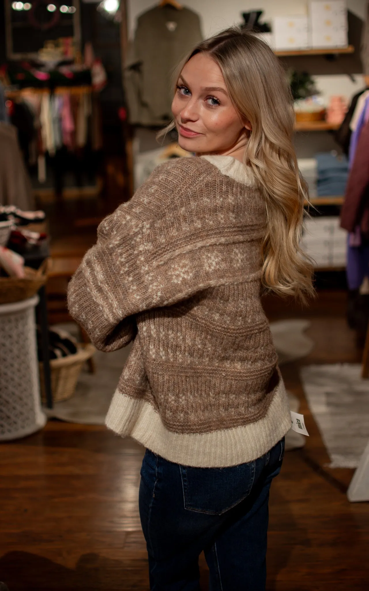 Cocoa Cream Sweater