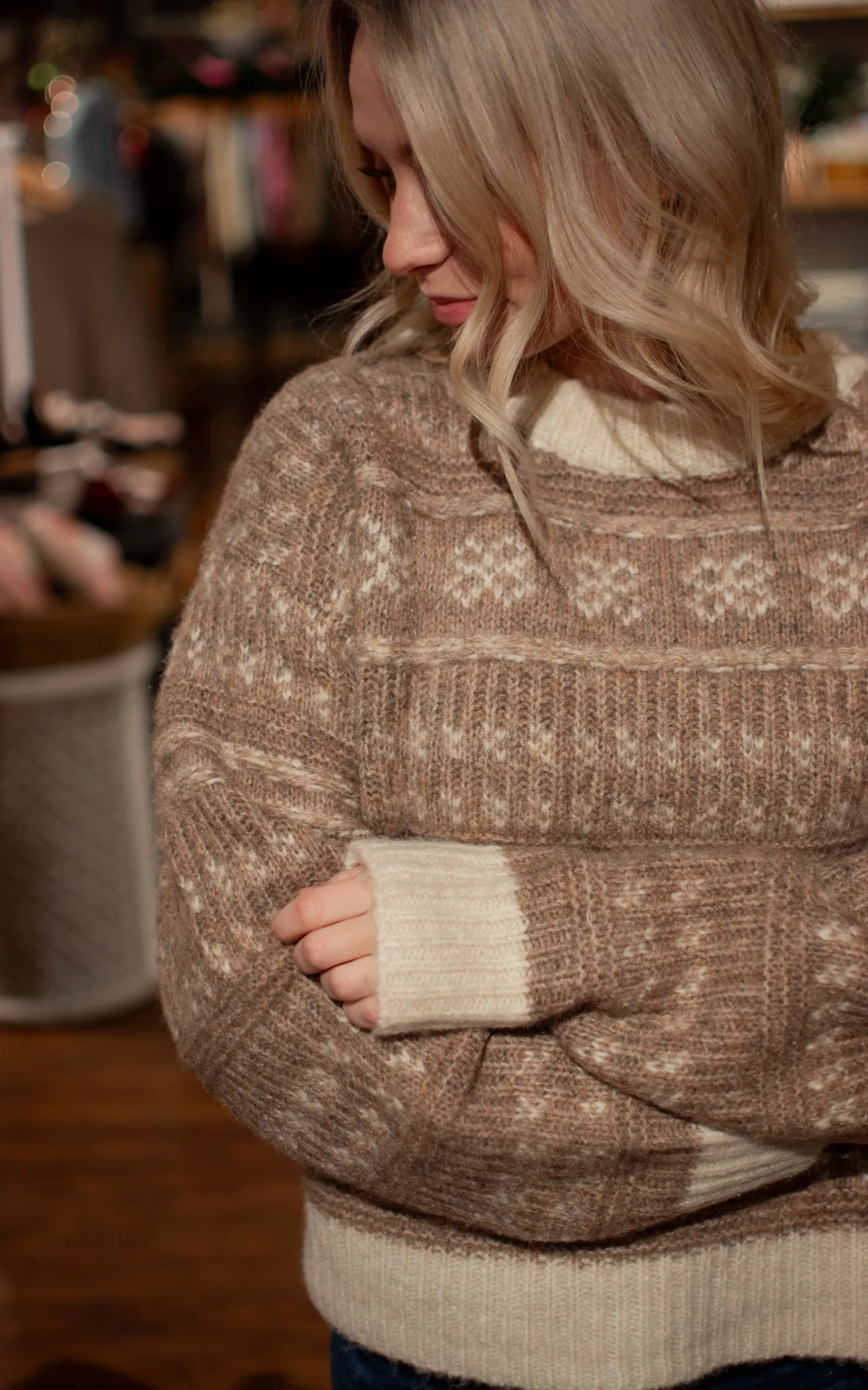 Cocoa Cream Sweater