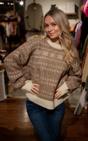 Cocoa Cream Sweater