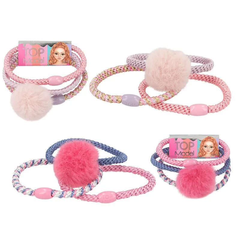 Depesche Topmodel Elastic Hairband Set Beauty and Me (1pc)