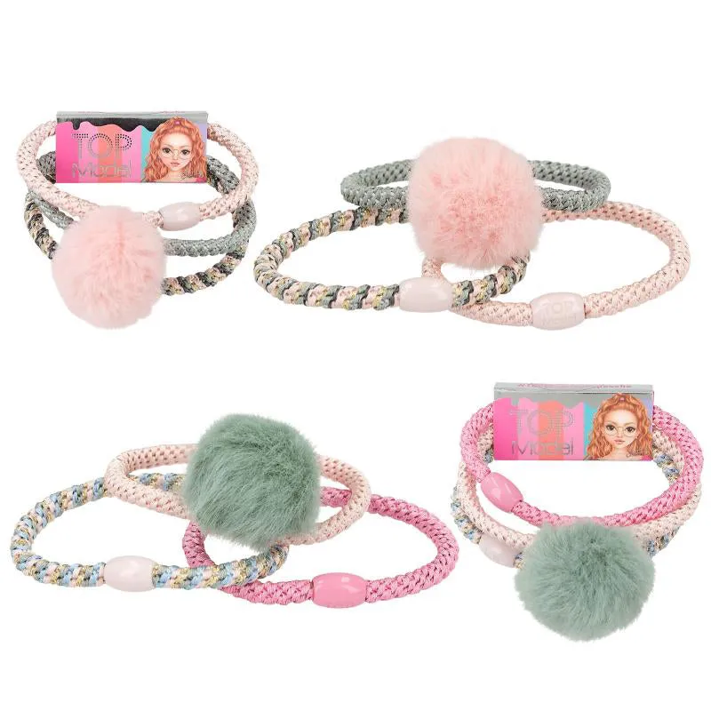Depesche Topmodel Elastic Hairband Set Beauty and Me (1pc)