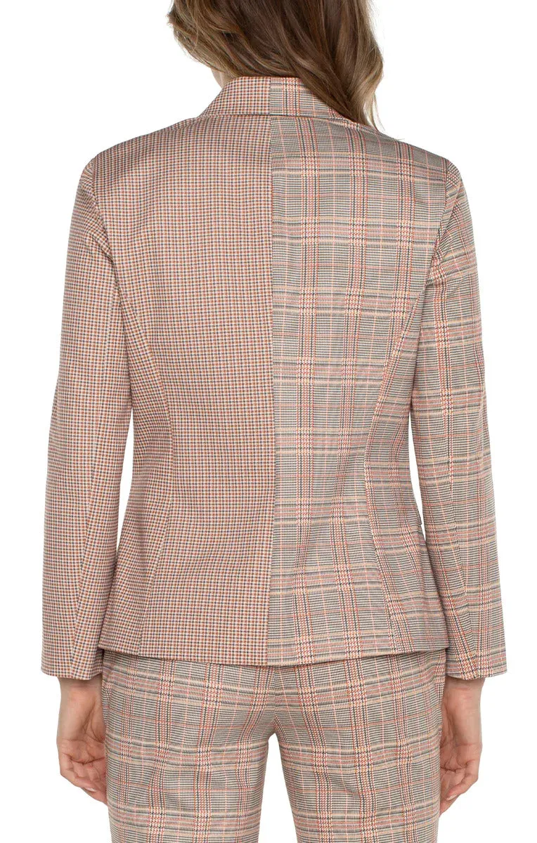 Hadley Half and Half Double Breasted Blazer - Liverpool Los Angeles LM1A27C53