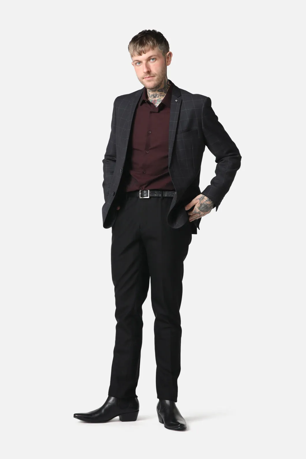 Harris Check Blazer