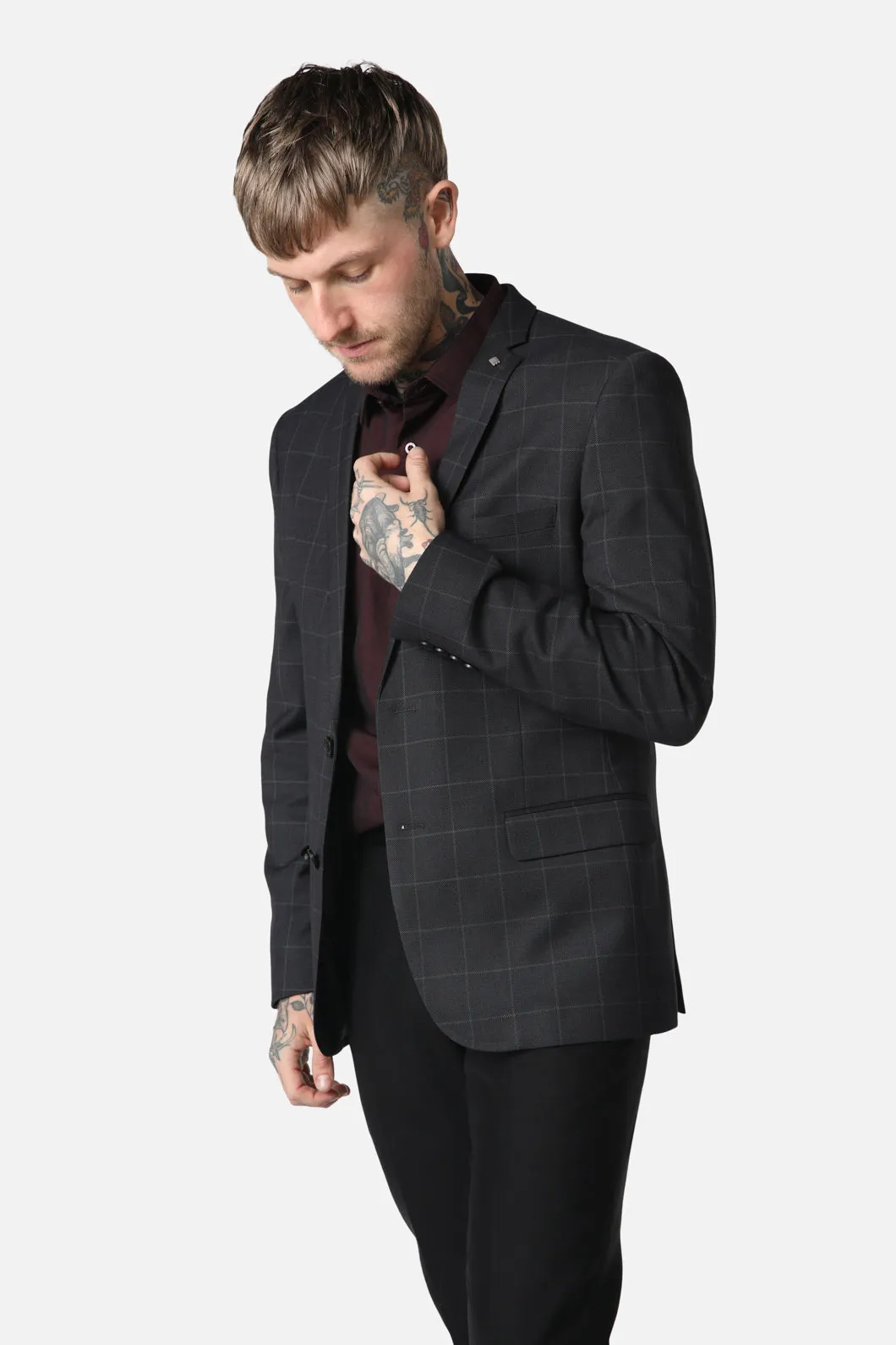 Harris Check Blazer