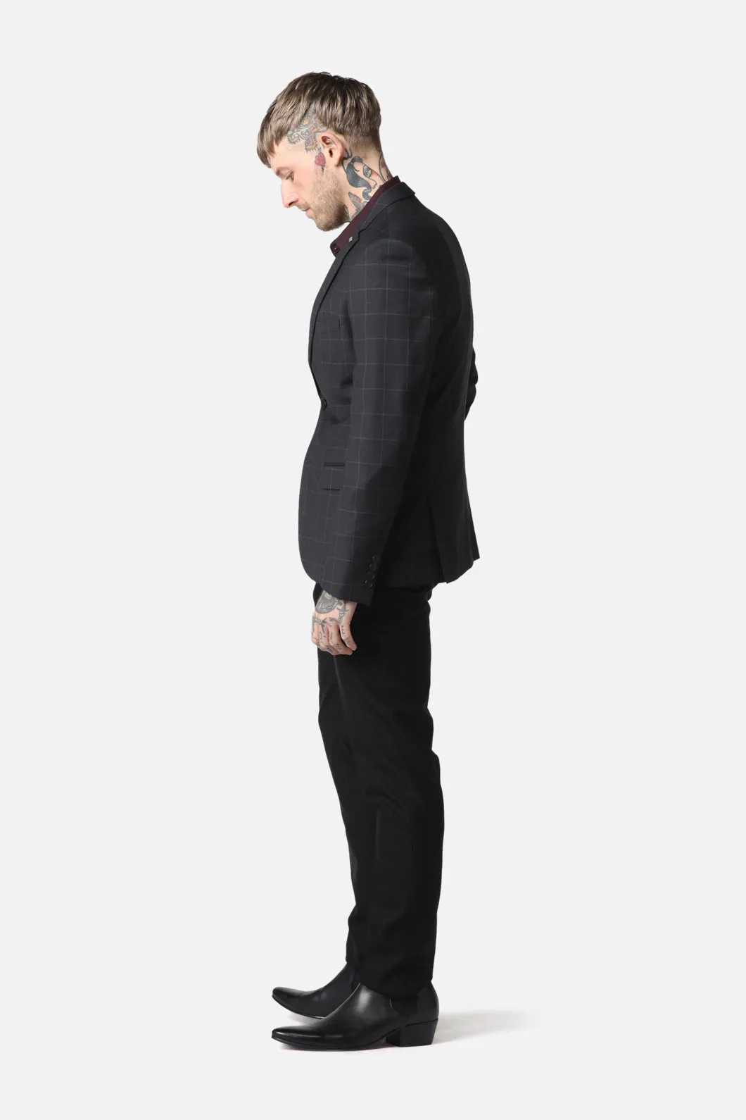 Harris Check Blazer