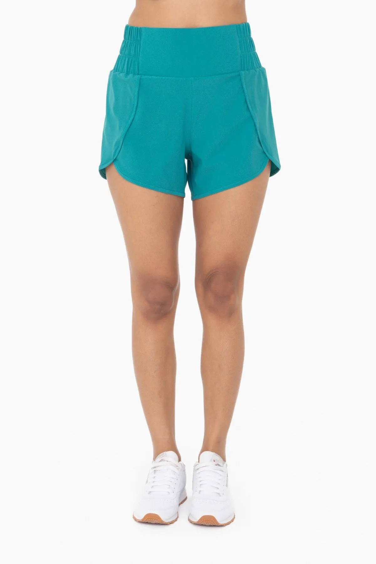 Highwaist Athleisure Split Shorts-2 Colors!