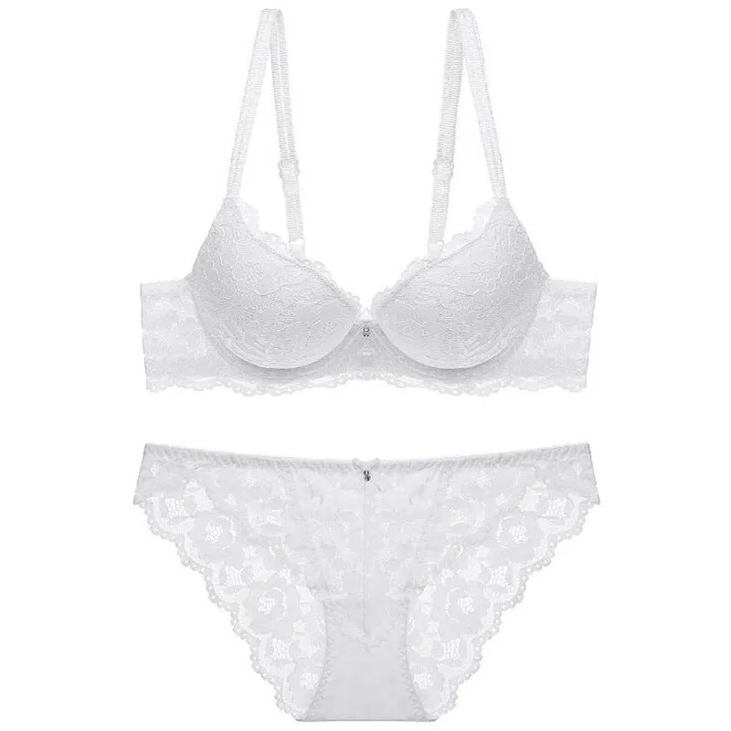Lace Sexy Push up Comfort Bra Set