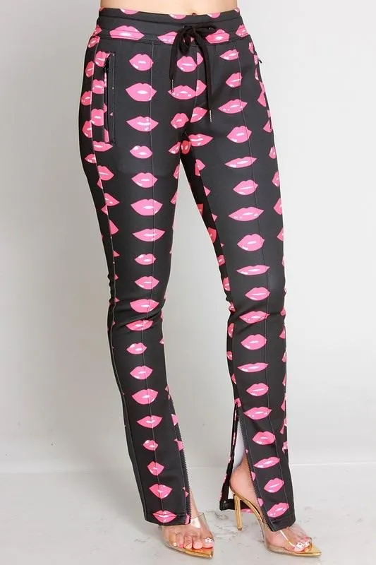 LIPPY SWEAT JOGGER SETS - BLACK
