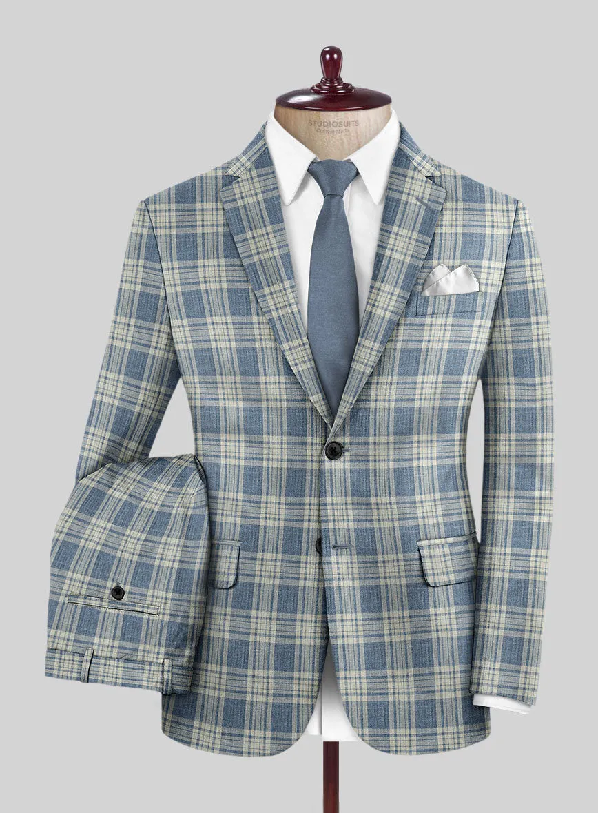 Loro Piana Brillante Wool Silk Linen Suit