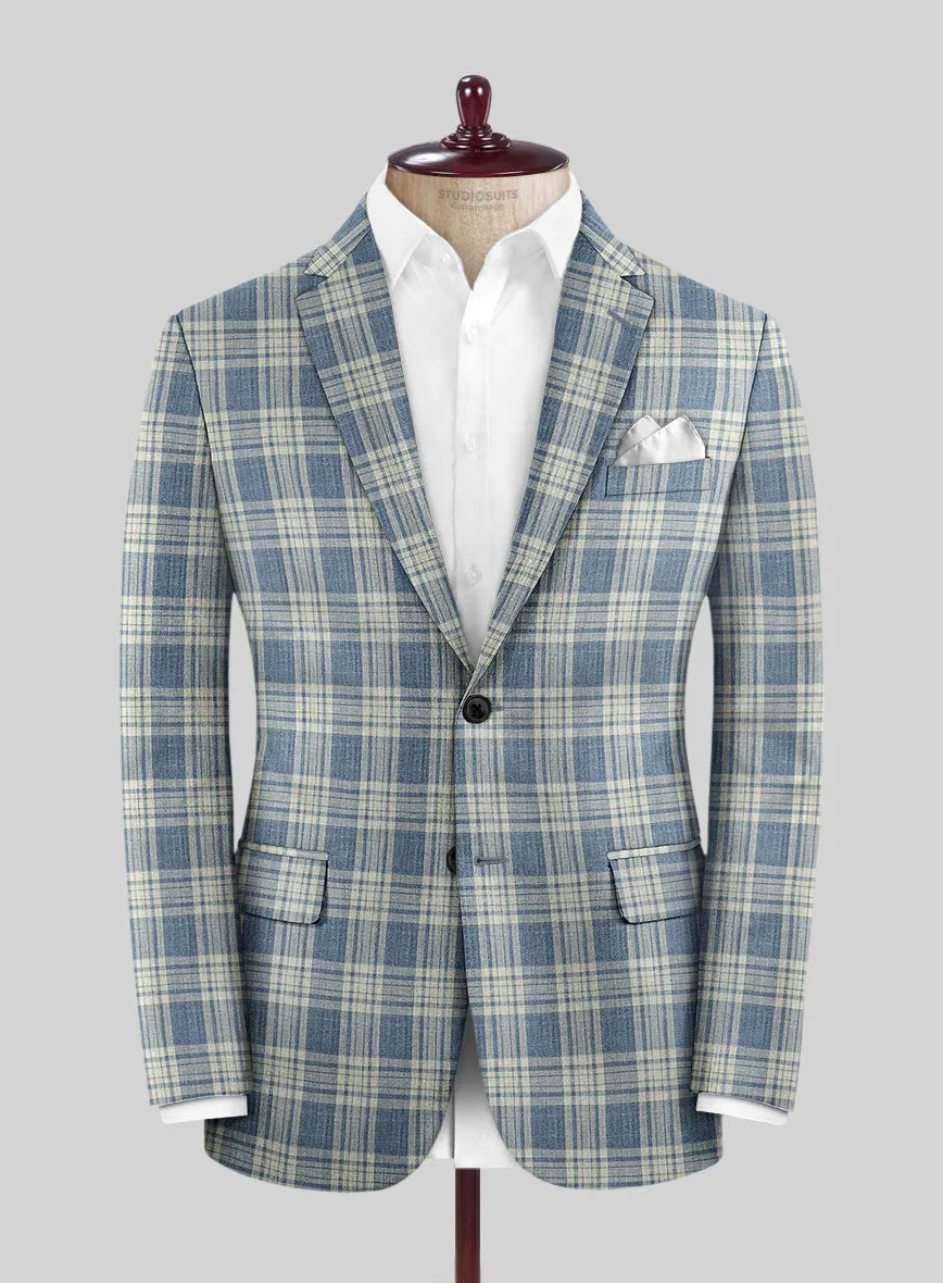 Loro Piana Brillante Wool Silk Linen Suit