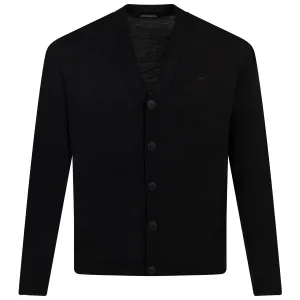 Lucas Knitted Cardigan Black - AW23