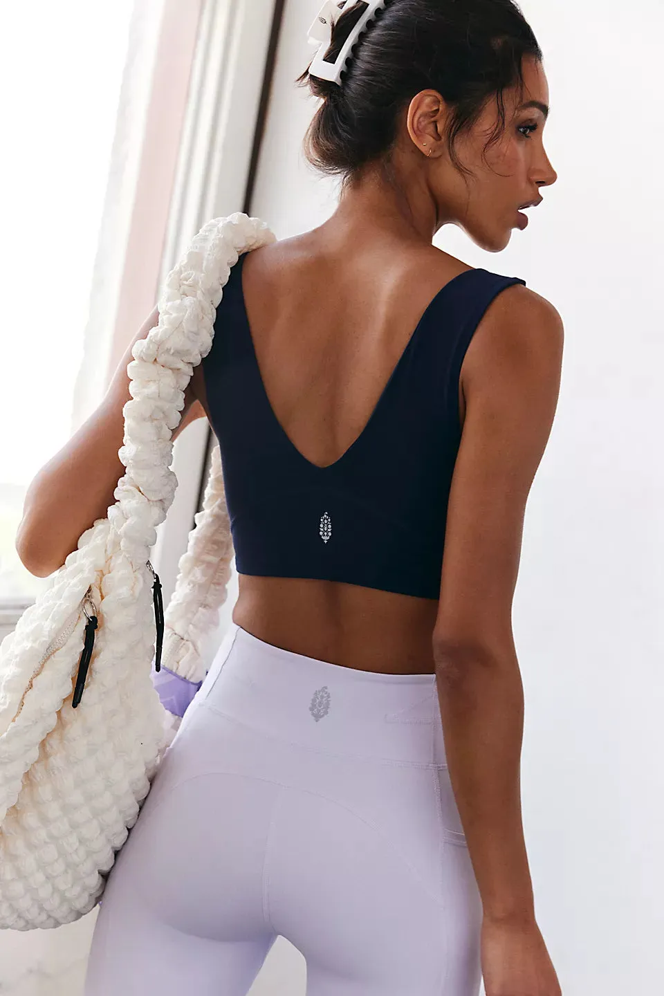 Never Better Crop - Midnight Navy