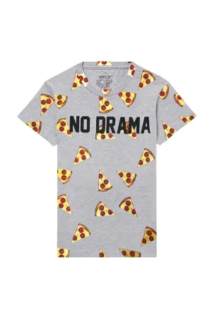 No Drama PIzza Emoji T-shirt