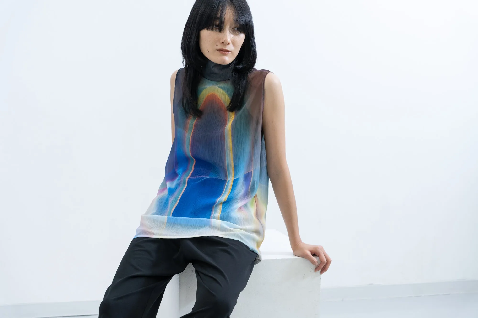 Phenomenal Sheer Blouse / halo