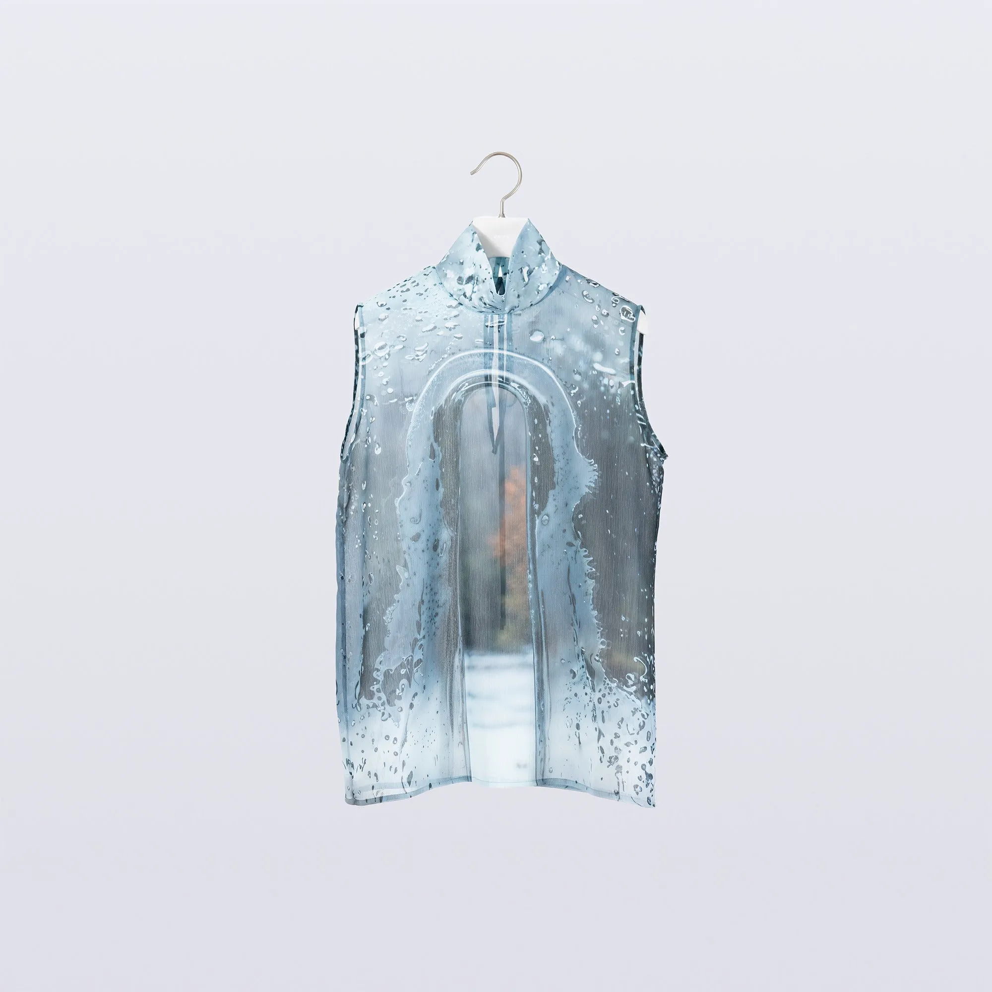 Phenomenal Sheer Blouse / mist