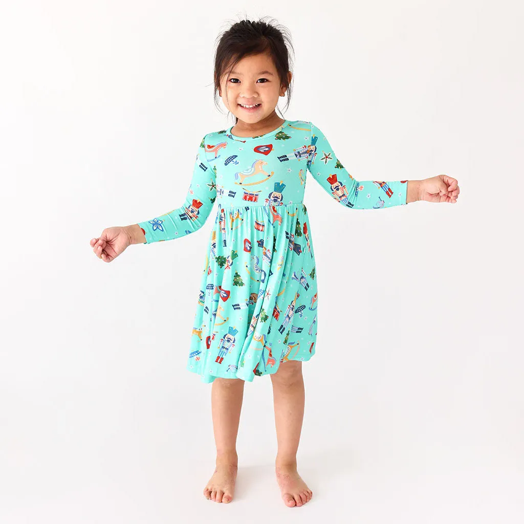 Posh Peanut Fritz L/S Basic Twirl Dress