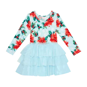 Posh Peanut Winter Lily Long Sleeve Tulle Dress