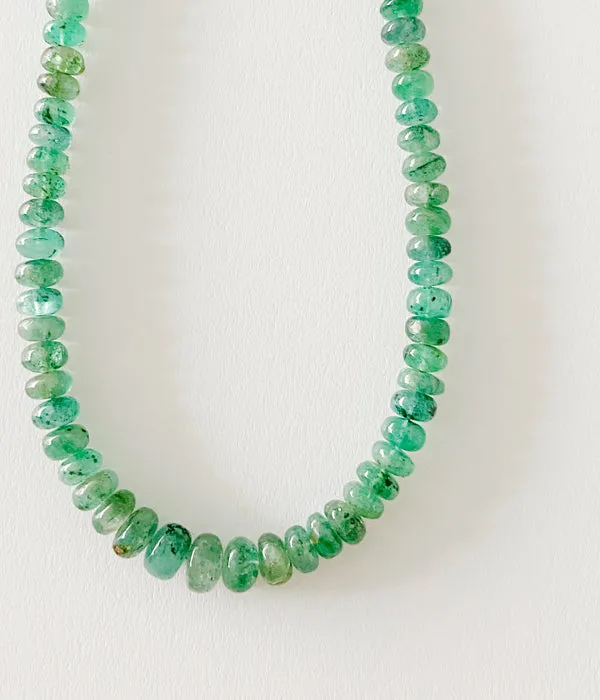 R.ALAGAN/SMALL SHOKA COLLAR(EMERALD)