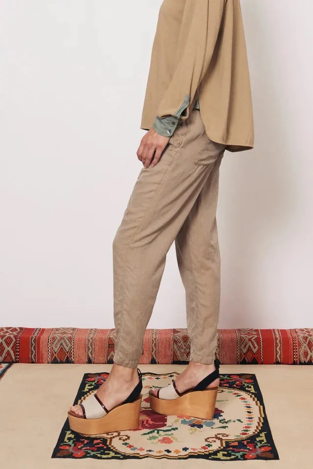 Raquel Allegra Fez Pant Khaki