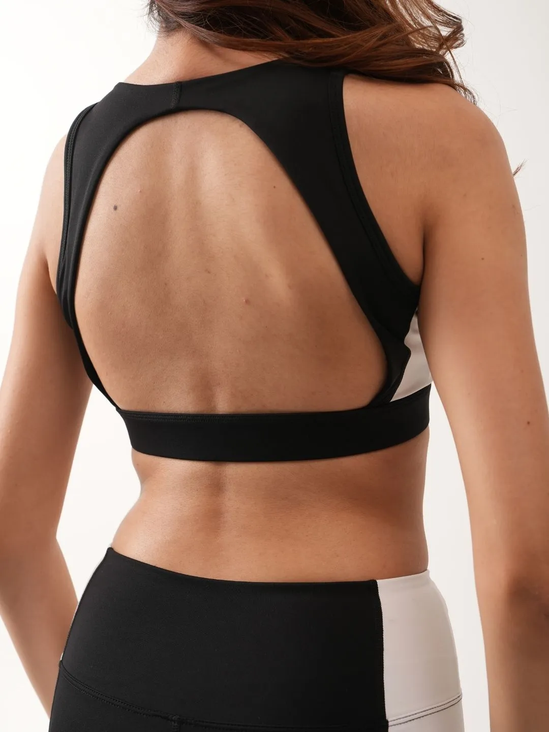 Ray Sports Bra in Black & White