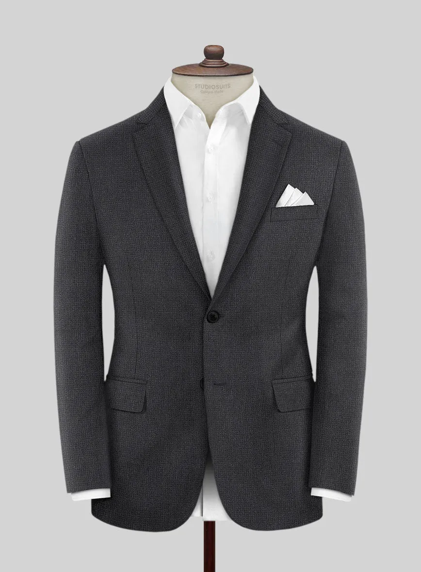 Scabal Sapphire Celmar Gray Wool Jacket