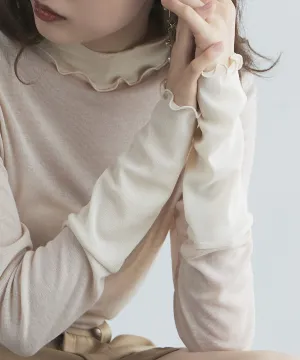 Sheer mellow switching tops